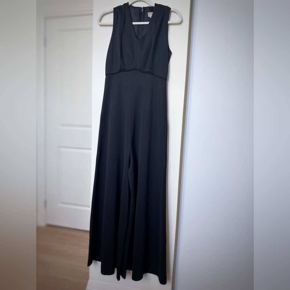 Miss Elliette Classic Vintage Black Jumpsuit